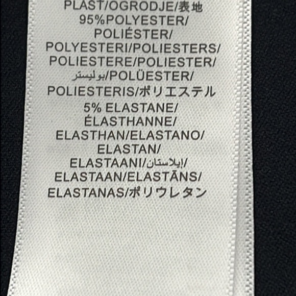 PAPELL STUDIO Beaded Knit Crepe Gown Navy Sz 6P - Picture 13 of 16